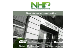 Tablet Screenshot of nhproducts.com